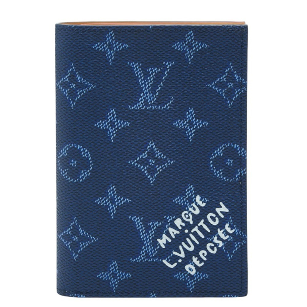 Louis Vuitton Monogram Heritage Couverture Passport Case/Passport Cover M2683...